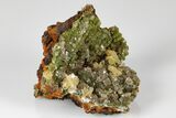 Rhombohedral Calcite and Bladed Barite - Ojuela Mine, Mexico #183778-1